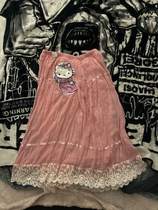 HELLO KITTY PRINCESS PATCH SKIRT